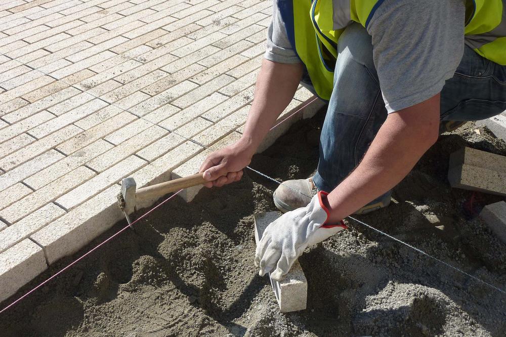 installation pavé
